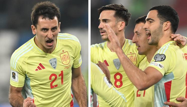 Испания - Испания хвърли голям бой на Грузия и гледа към мондиала