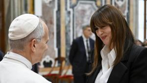 Папа Лъв прие холивудски звезди във Ватикана