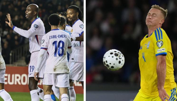 Франция Украйна - Франция с обрат в Баку, Украйна пречупи Исландия