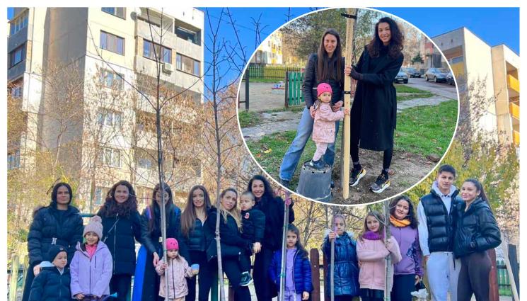 n - ВДЪХНОВЕНИЕ: Деца кръщават дръвчета заради Йотовска