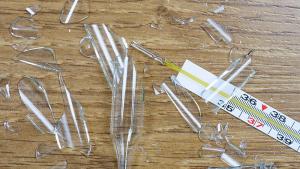 живачен термометър