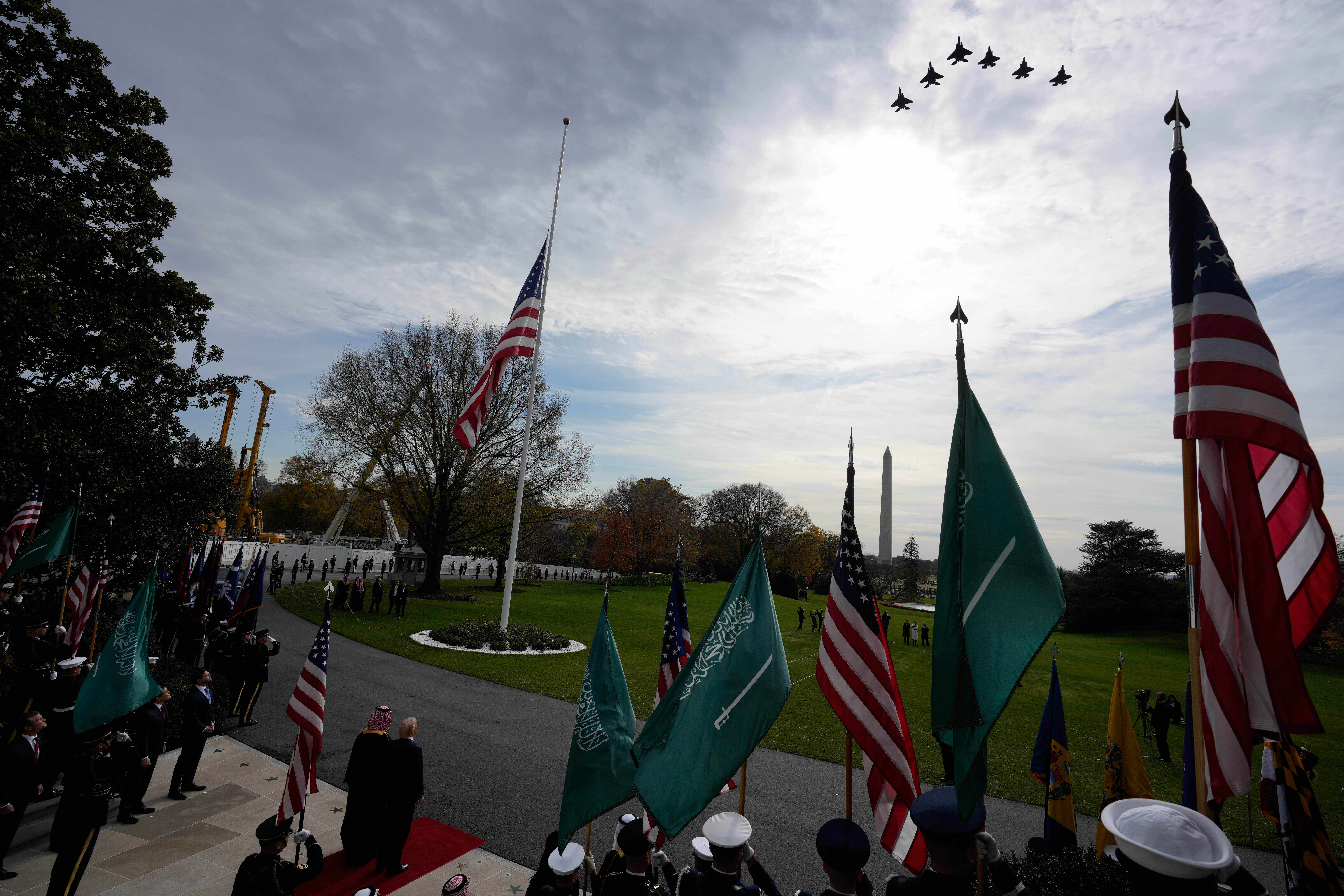 Вечерята в Белия дом в чест на саудитския престолонаследник
