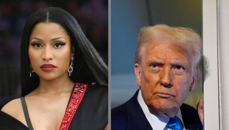 Ники Минаж доналд тръмп