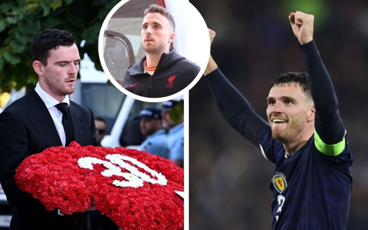 Анди Робъртсън: Тази вечер не успях да извадя от главата си Диого Жота