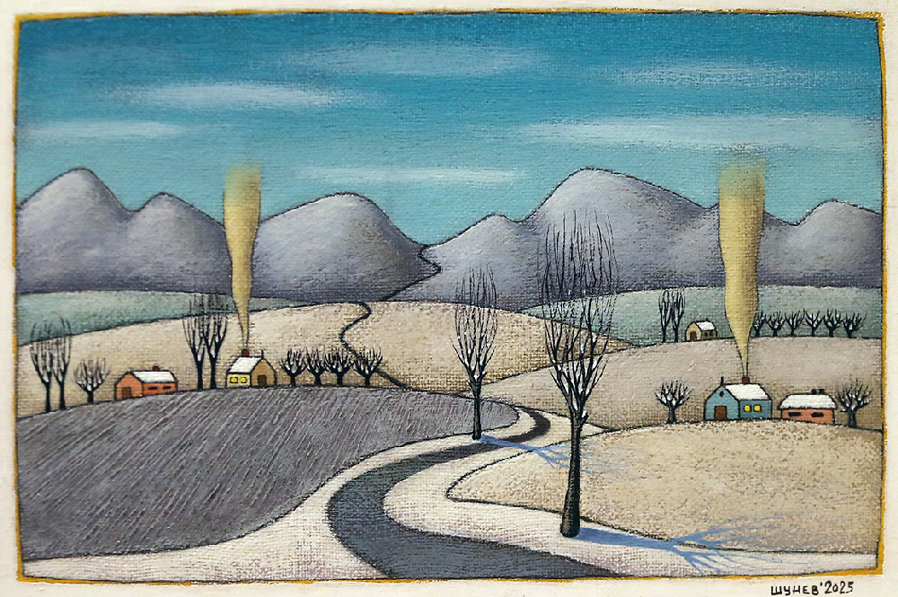 <p>Владимир Шунев е роден през 1961 г. в гр. Дупница. Има инжeнерно образование, но след 1990 г. се отдава изцяло на изкуството.</p>