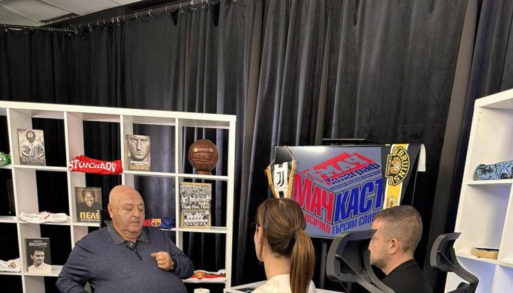 Венци Стефанов - Венци в студиото на „МачКаст“: В облаците процърта малко слънце