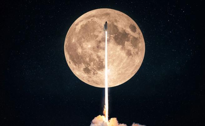 Изтекъл доклад: SpaceX на Илон Мъск ще пропусне крайния срок за кацане на Луната