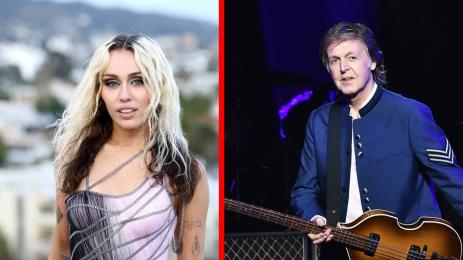 Майли Сайръс Пол Маккартни