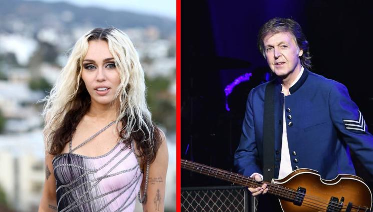 Майли Сайръс Пол Маккартни