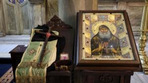 Лични светини на свети Гавриил Ургебадзе бяха посрещнати в Бургас