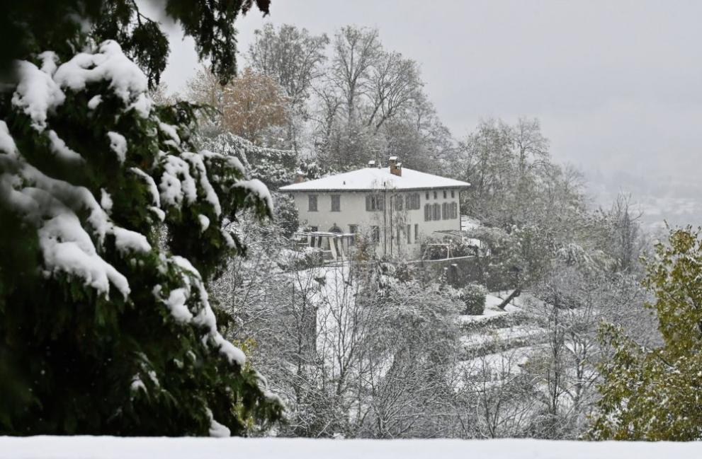  Италия сняг 