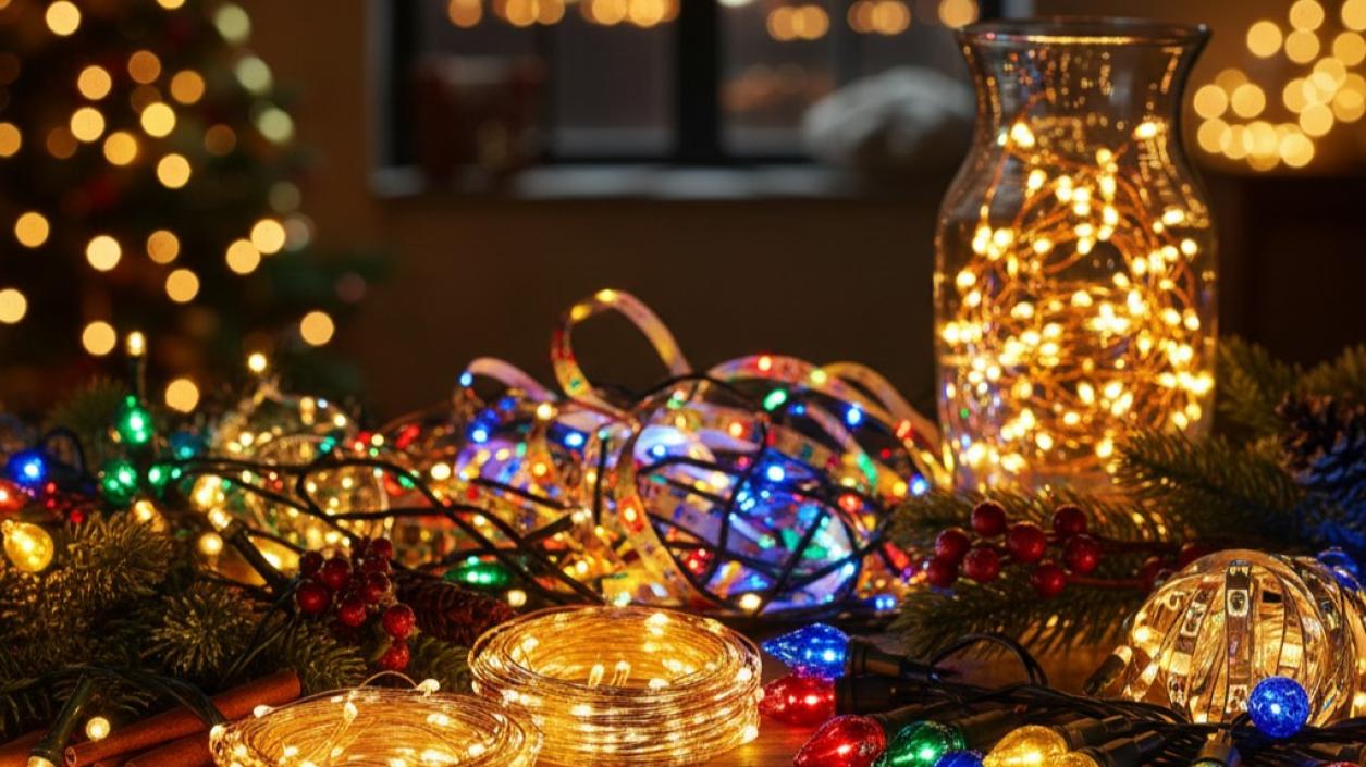 Как да изберем правилните лампички за празнична украса