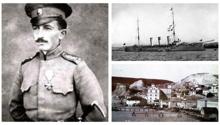 в - Крайцерът „Память Меркурия” прогонен от бг защитници!