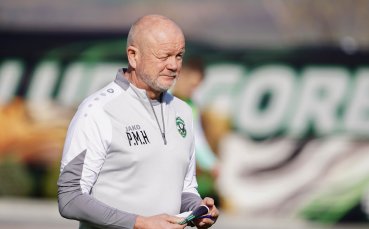 Представянето на новия треньор на Лудогорец