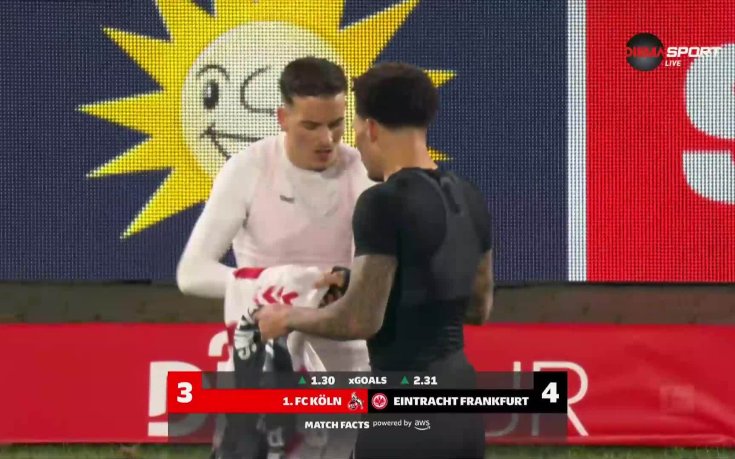 Кьолн - Айнтрахт Франкфурт 3:4 /репортаж/