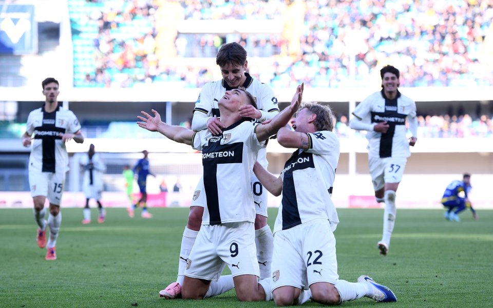 Парма се измъкна от опасната зона и остави Верона на дъното в Италия