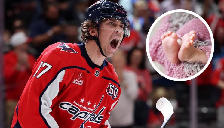 Дилън Строум - Хокеист подаде за три гола на Овечкин и стана татко