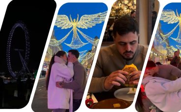 Насар и Александра се отдадоха на любовта си в Лондон