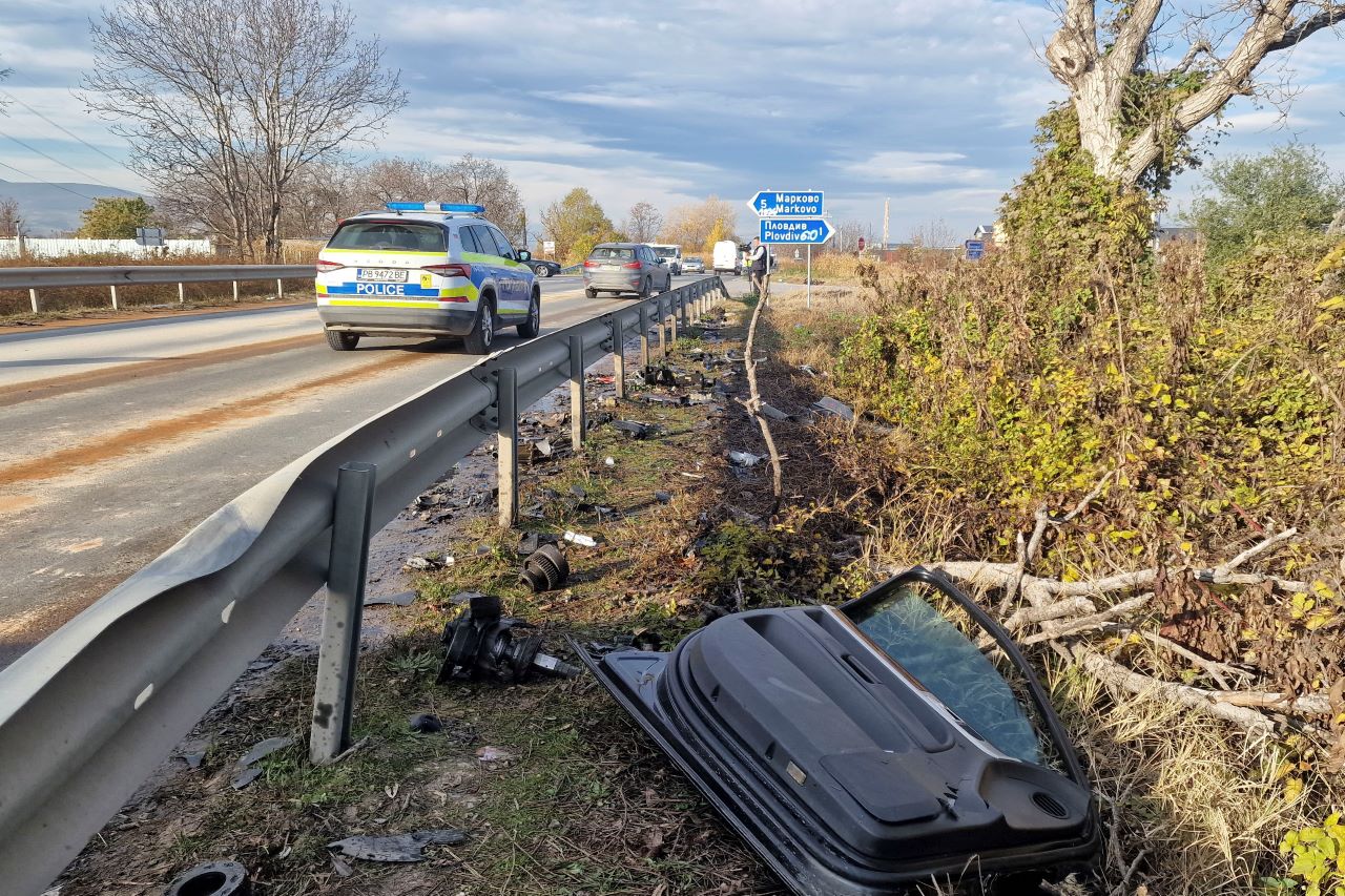 Повдигнаха обвинение на шофьора, причинил смъртта на семейство с дете край Пловдив