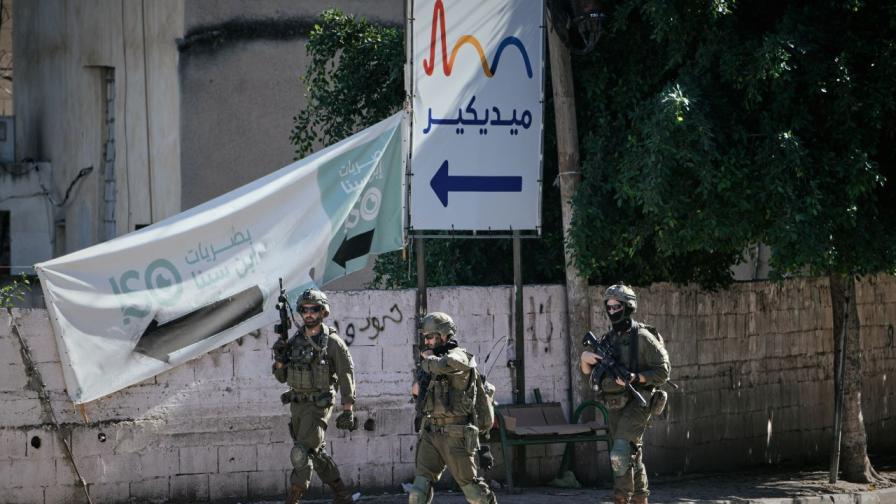 Израелски сили обсадиха Тубас с хеликоптер, правят арести