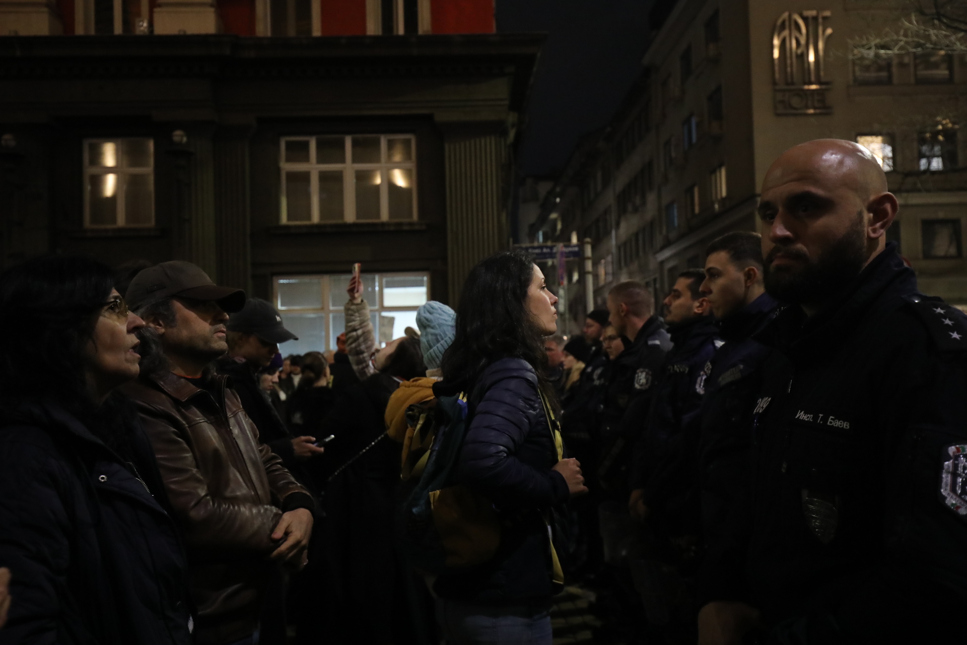 <p>Протест срещу Бюджет 2026 - "Триъгълникът на властта" под обсада.</p>