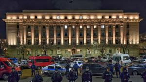 полицаи протест София