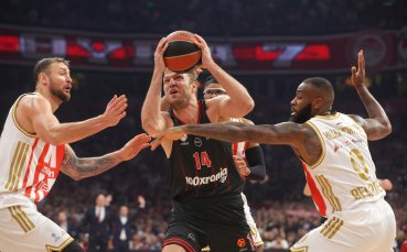 Страхотен Милър-Макинтайър и Цървена звезда надхитриха Везенков и Олимпиакос