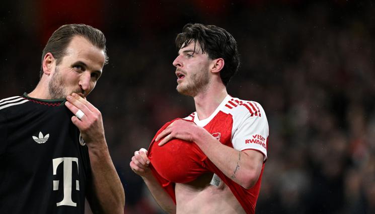 Арсенал - Арсенал скри топката на Байерн