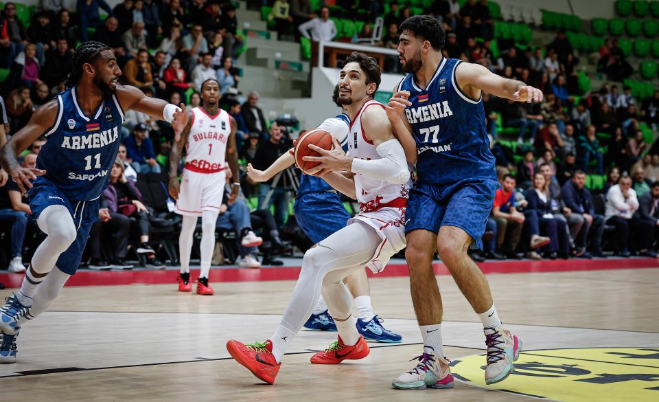 България Армения Евробаскет1