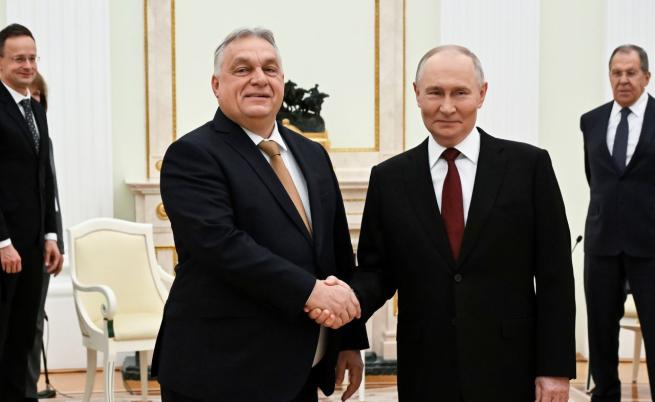 Орбан поиска още петрол и газ по време на разговори в Кремъл с Путин