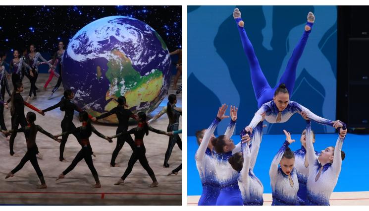 естетическа групова гимнастика - Пак сме световни шампионки в естетическата гимнастика