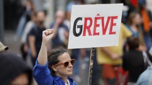 Франция протест