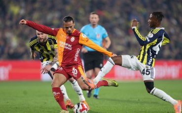 Фенербахче измъкна драматично равенство в дербито с Галатасарай