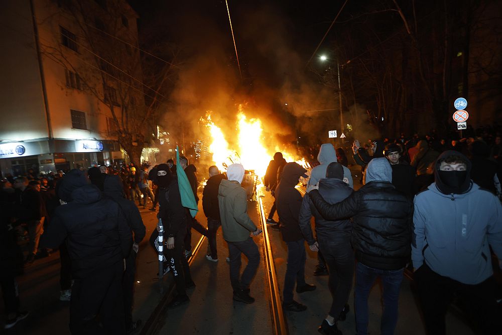 Ескалация на протеста в София