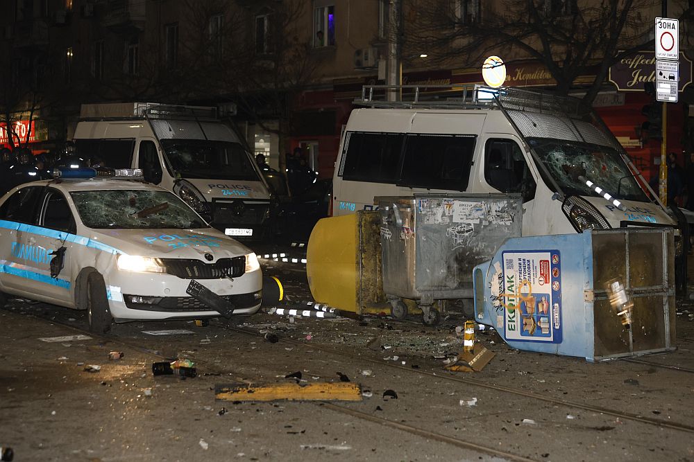 Ескалация на протеста в София