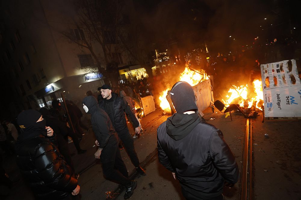 Ескалация на протеста в София