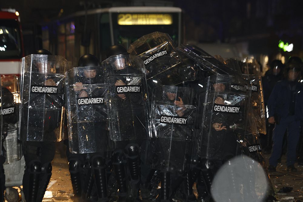 Ескалация на протеста в София