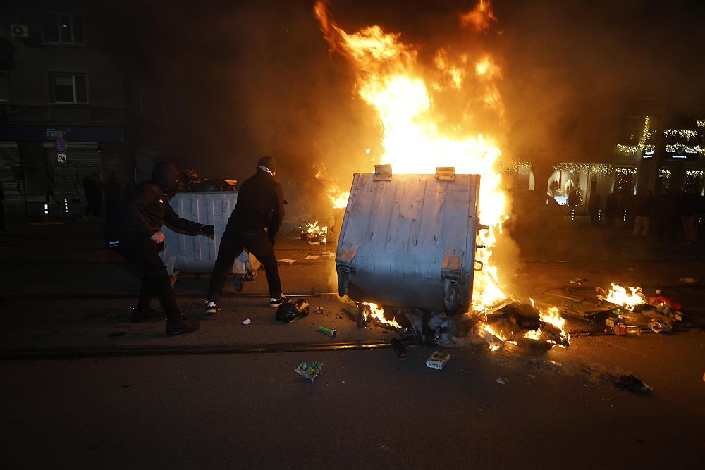 Ескалация на протеста в София