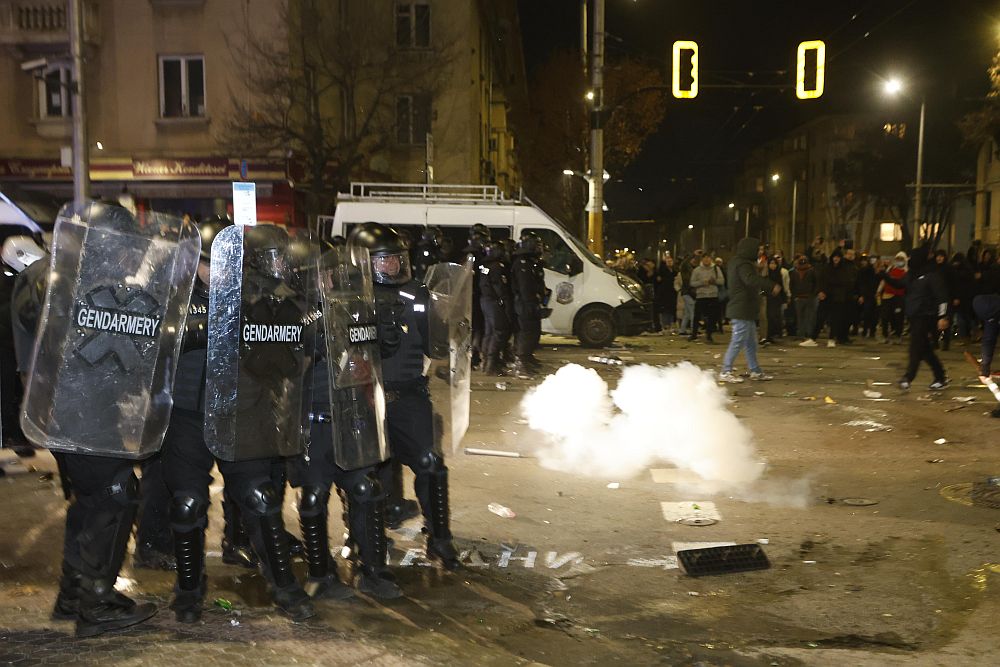 Ескалация на протеста в София