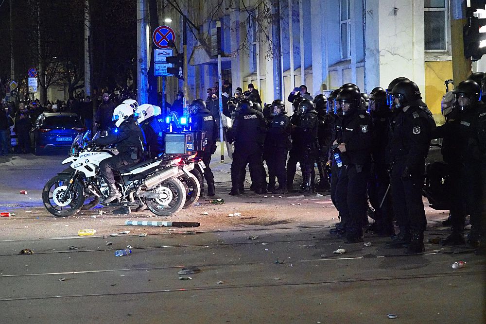 Ескалация на протеста в София