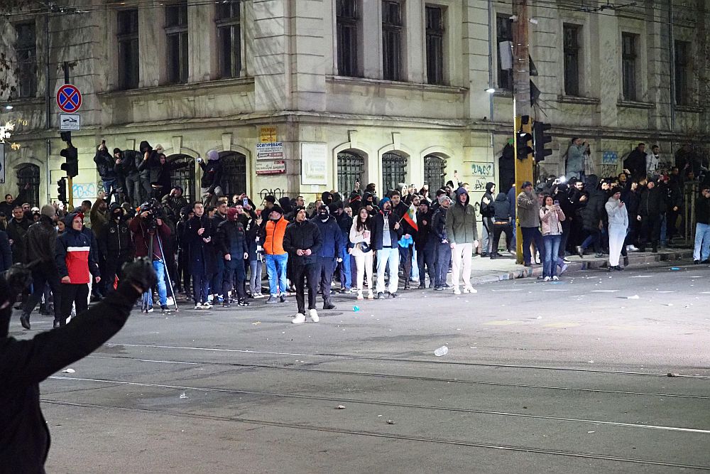 Ескалация на протеста в София