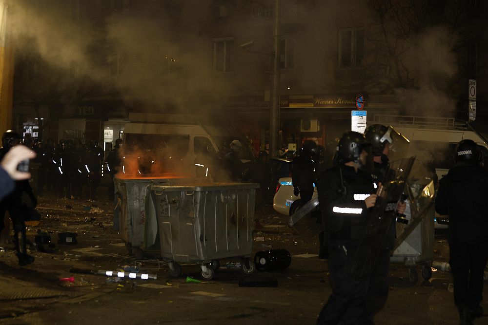 Ескалация на протеста в София