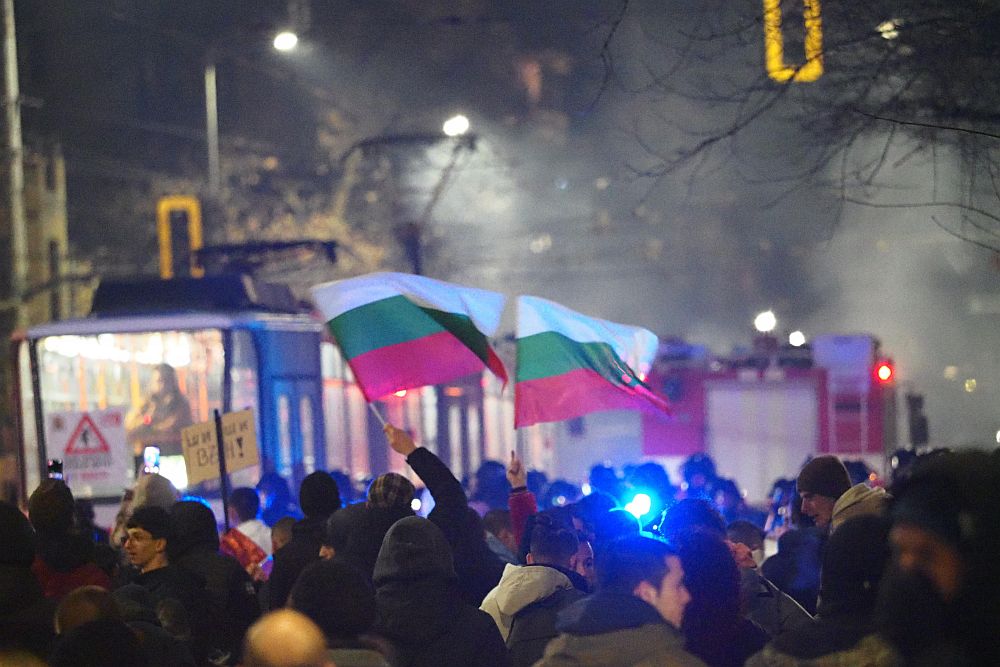 Ескалация на протеста в София
