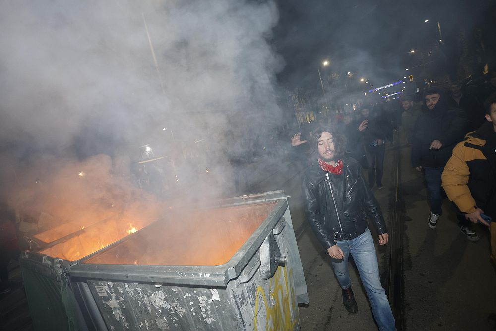 Ескалация на протеста в София