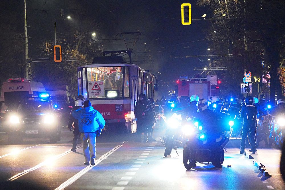 Ескалация на протеста в София