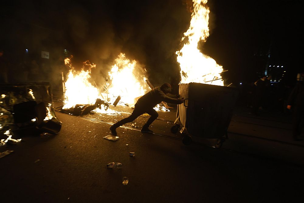 Ескалация на протеста в София