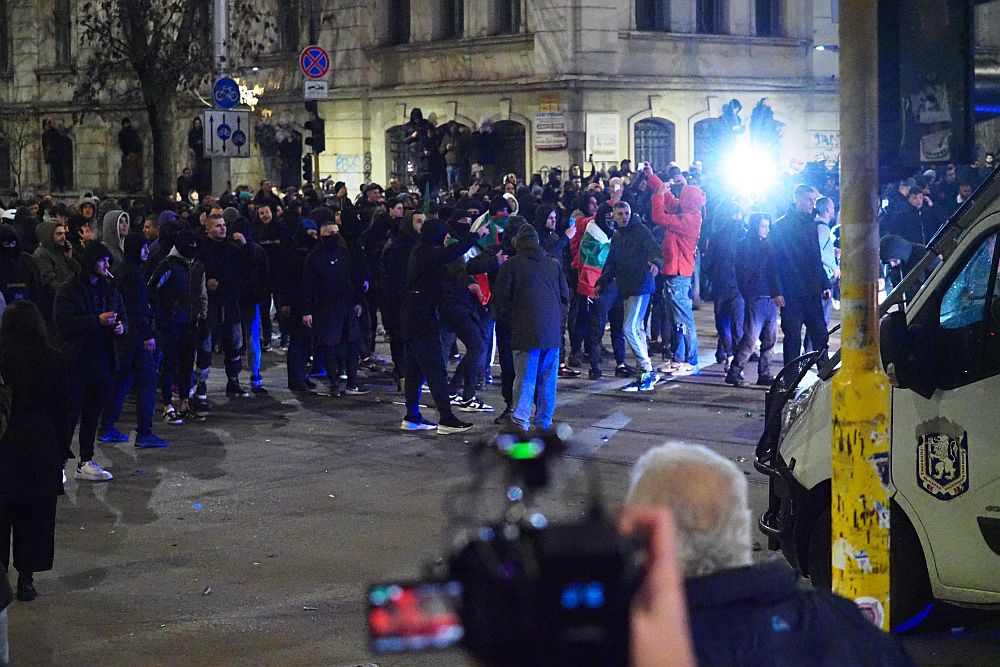 Ескалация на протеста в София