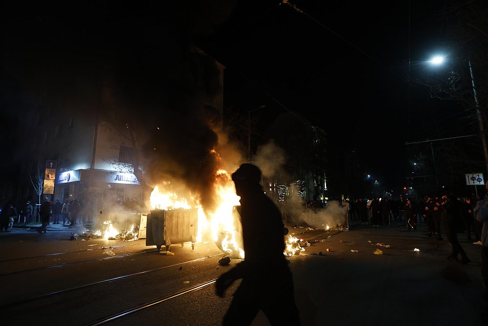 Ескалация на протеста в София