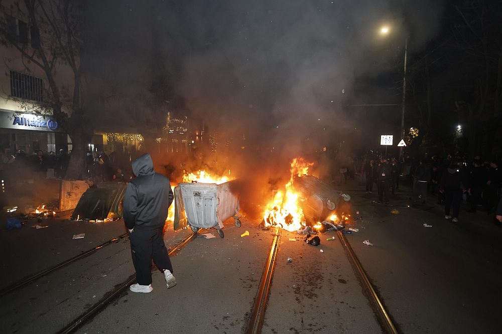 Ескалация на протеста в София