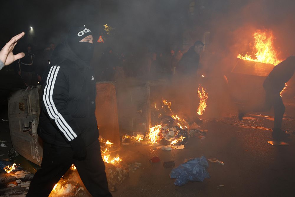 Ескалация на протеста в София